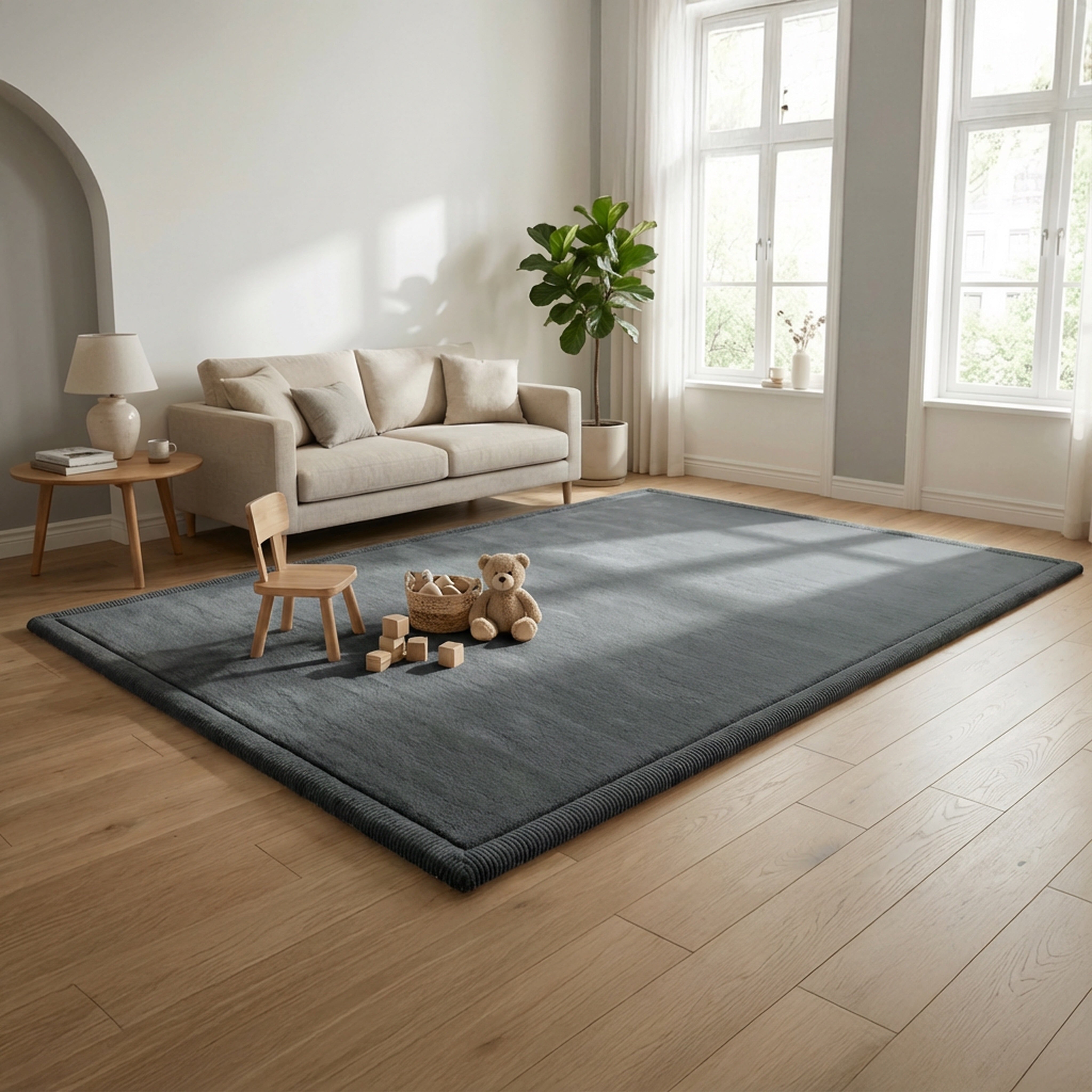 Anthrazit - XL - 200x300cm - Bild 1
