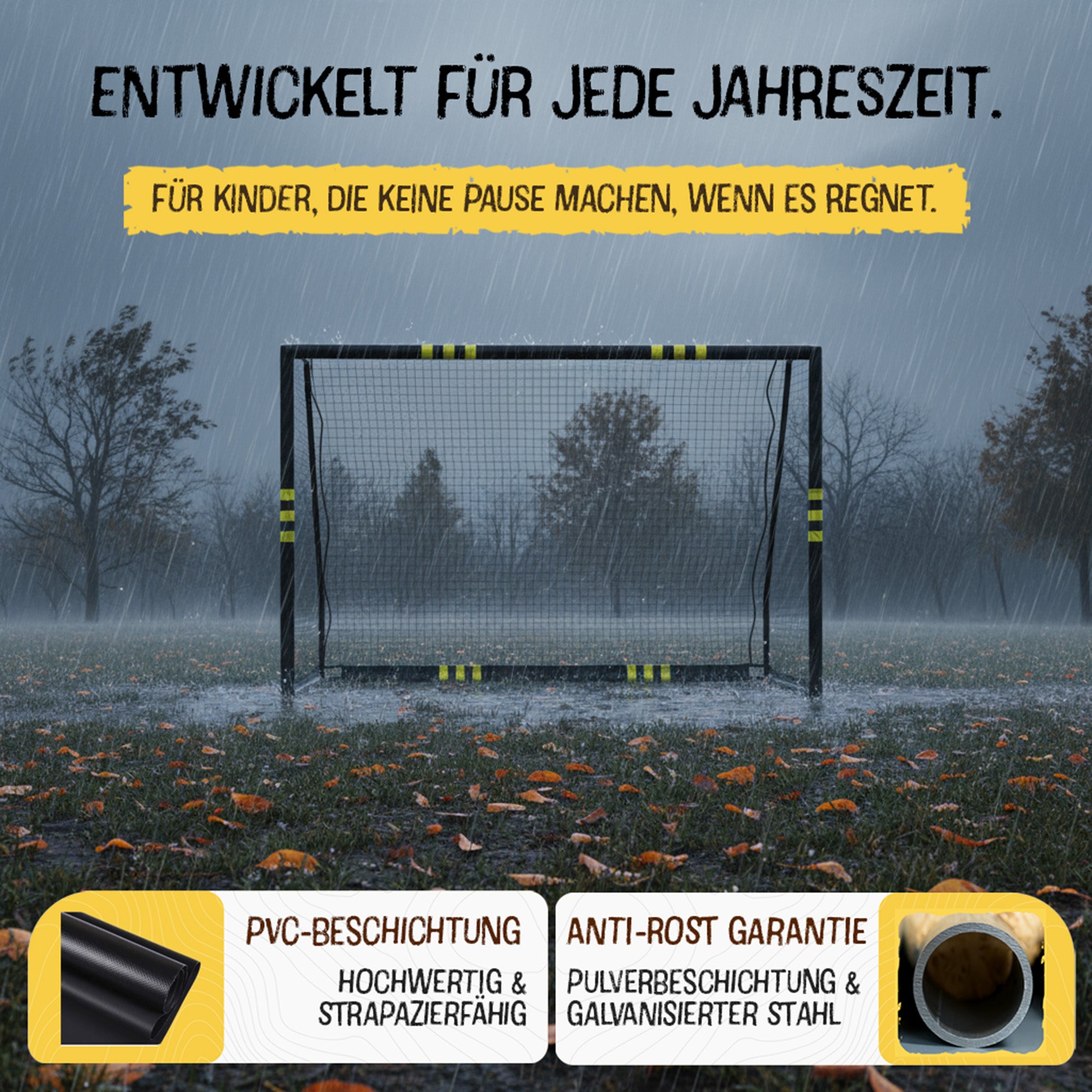 Fußballtor Goal Garden XL - 200x300cm