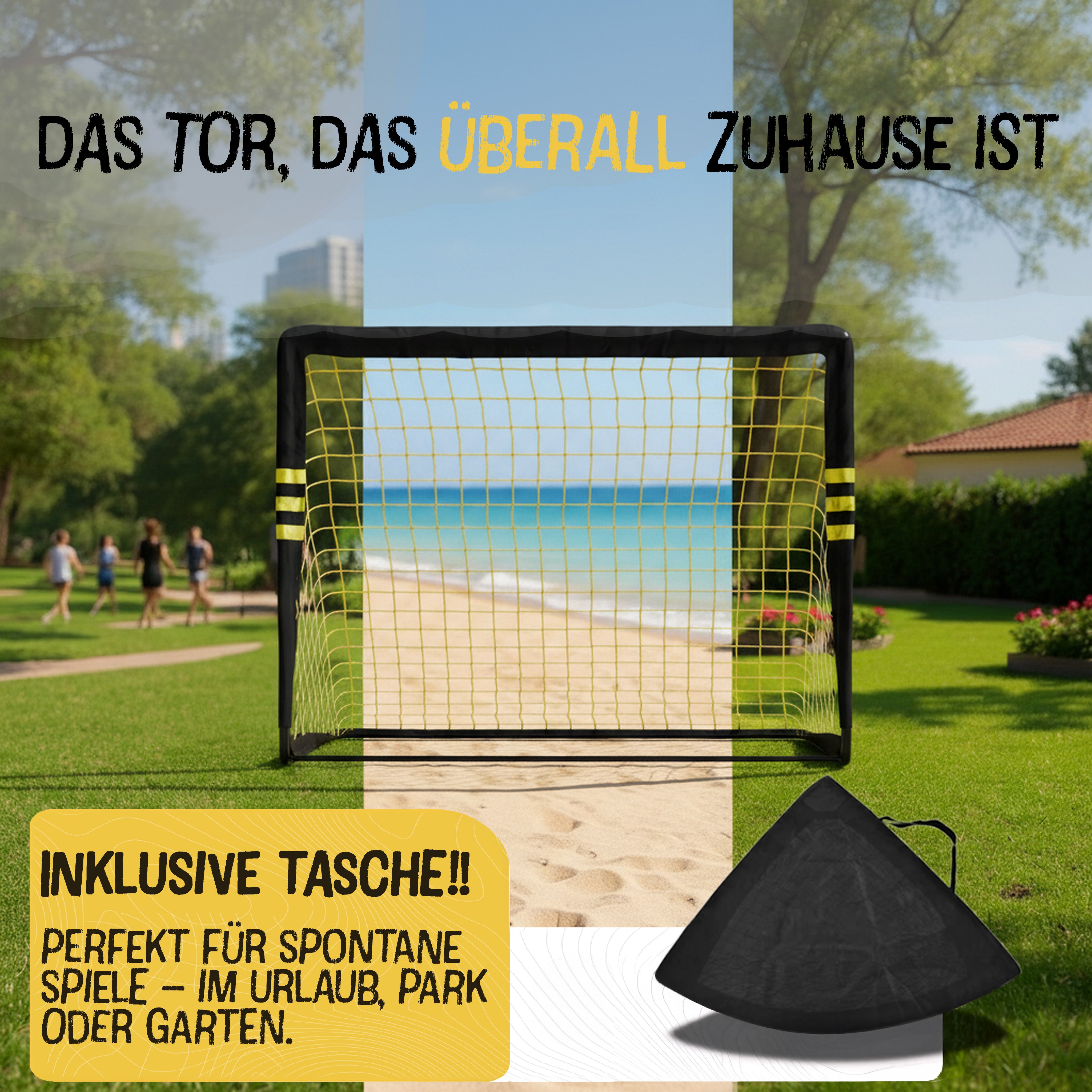Fußballtor Goal Go Duo S - 90x120cm