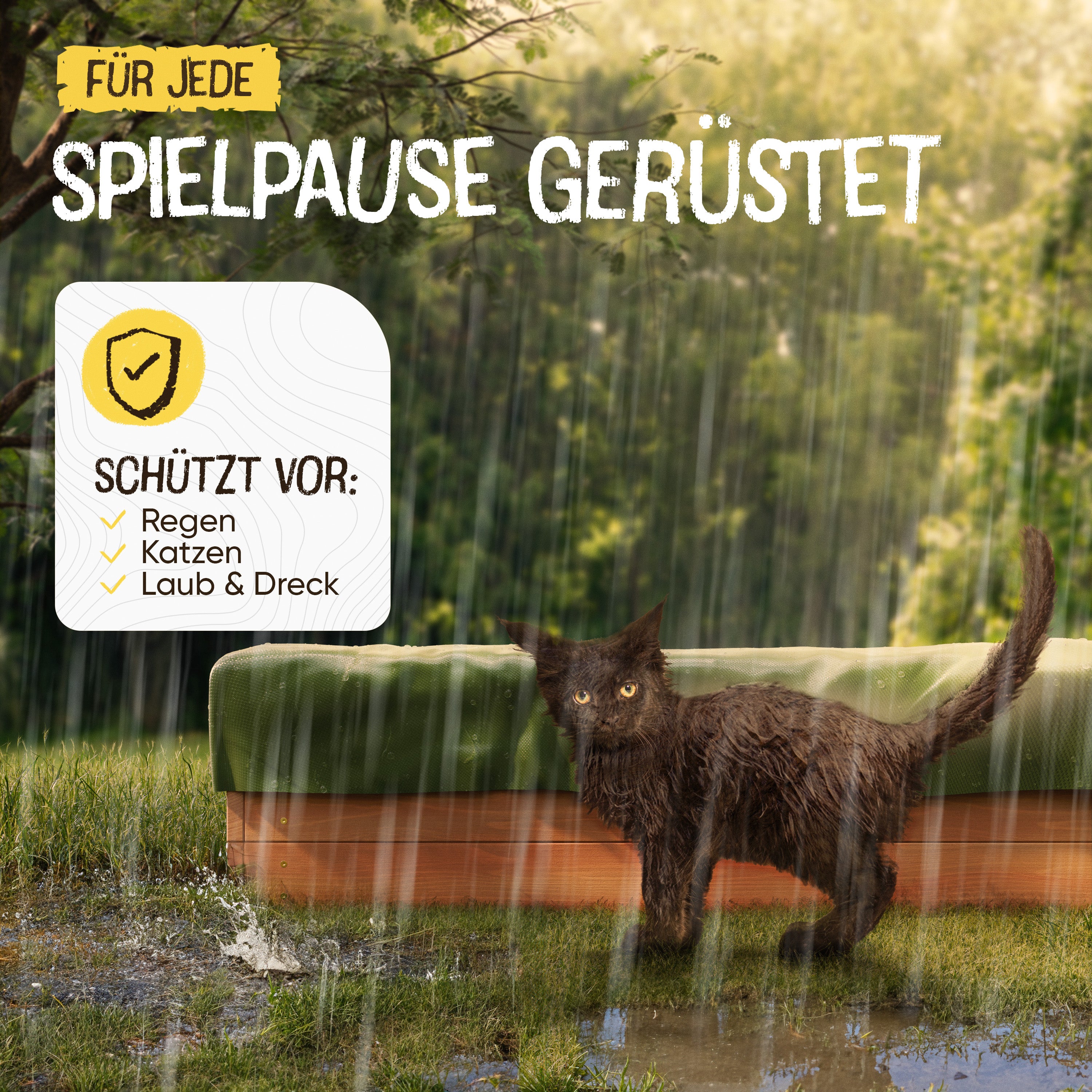 Sandkasten Basic S - 90x90cm