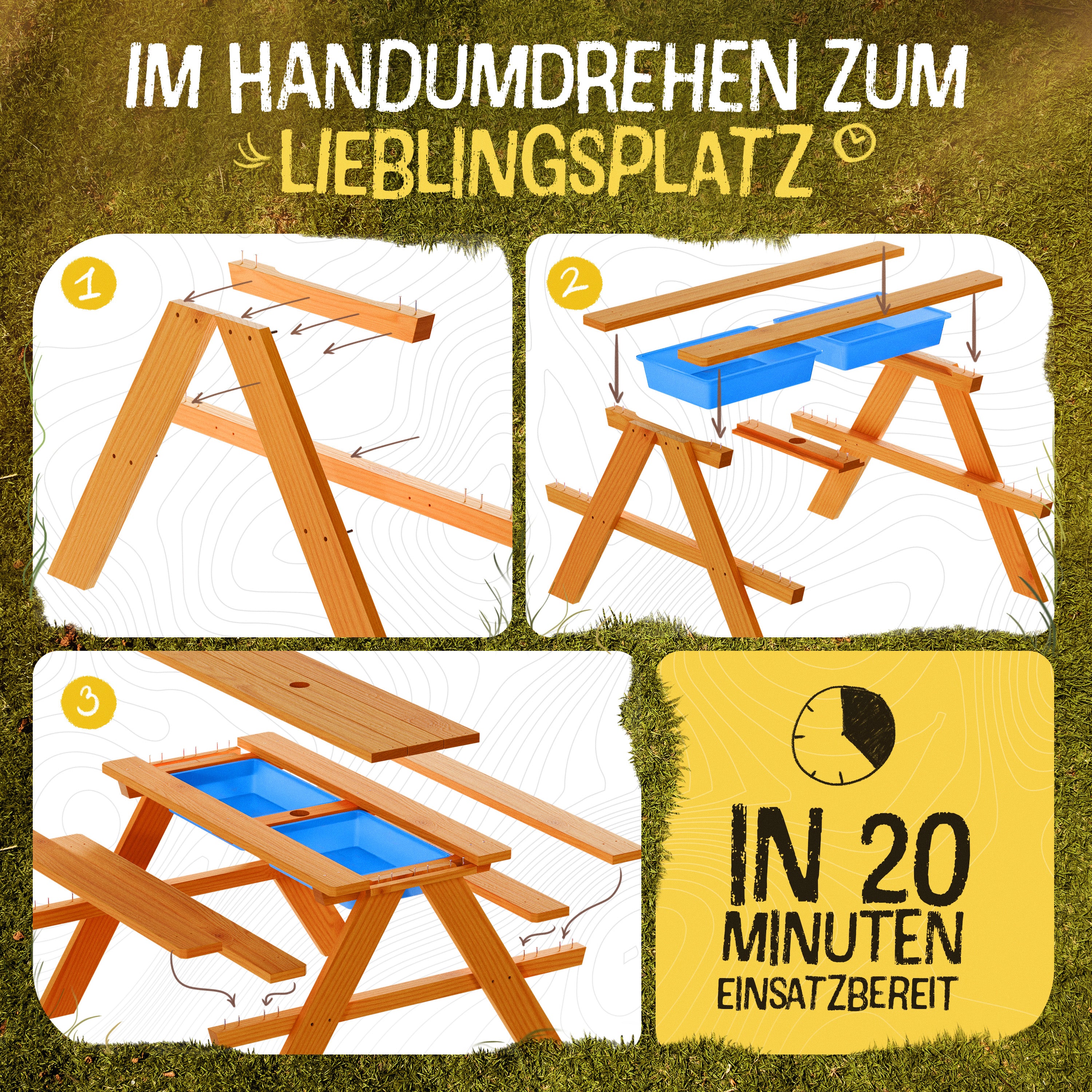 Matsch- & Basteltisch