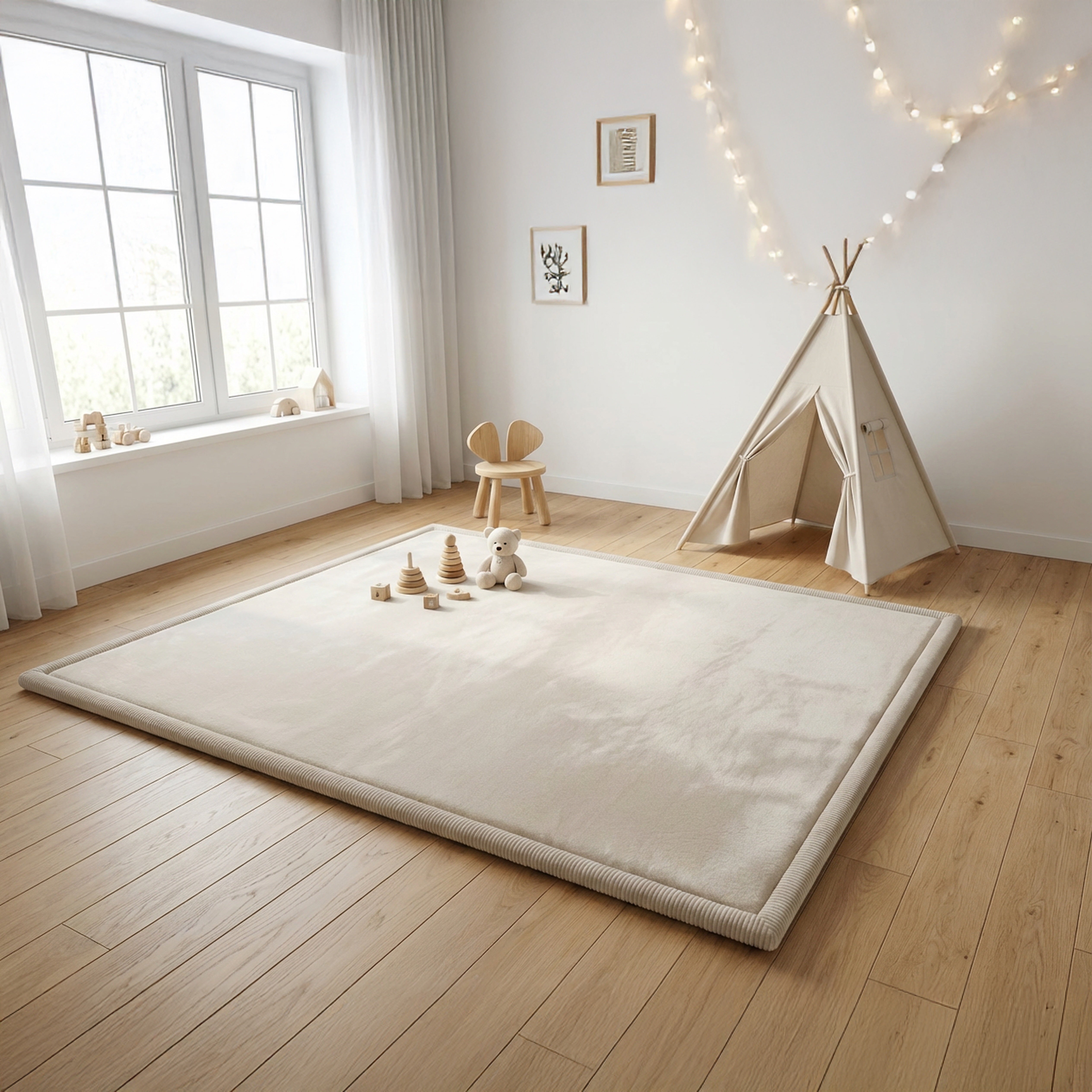Beige - M - 140x200cm - Bild 1