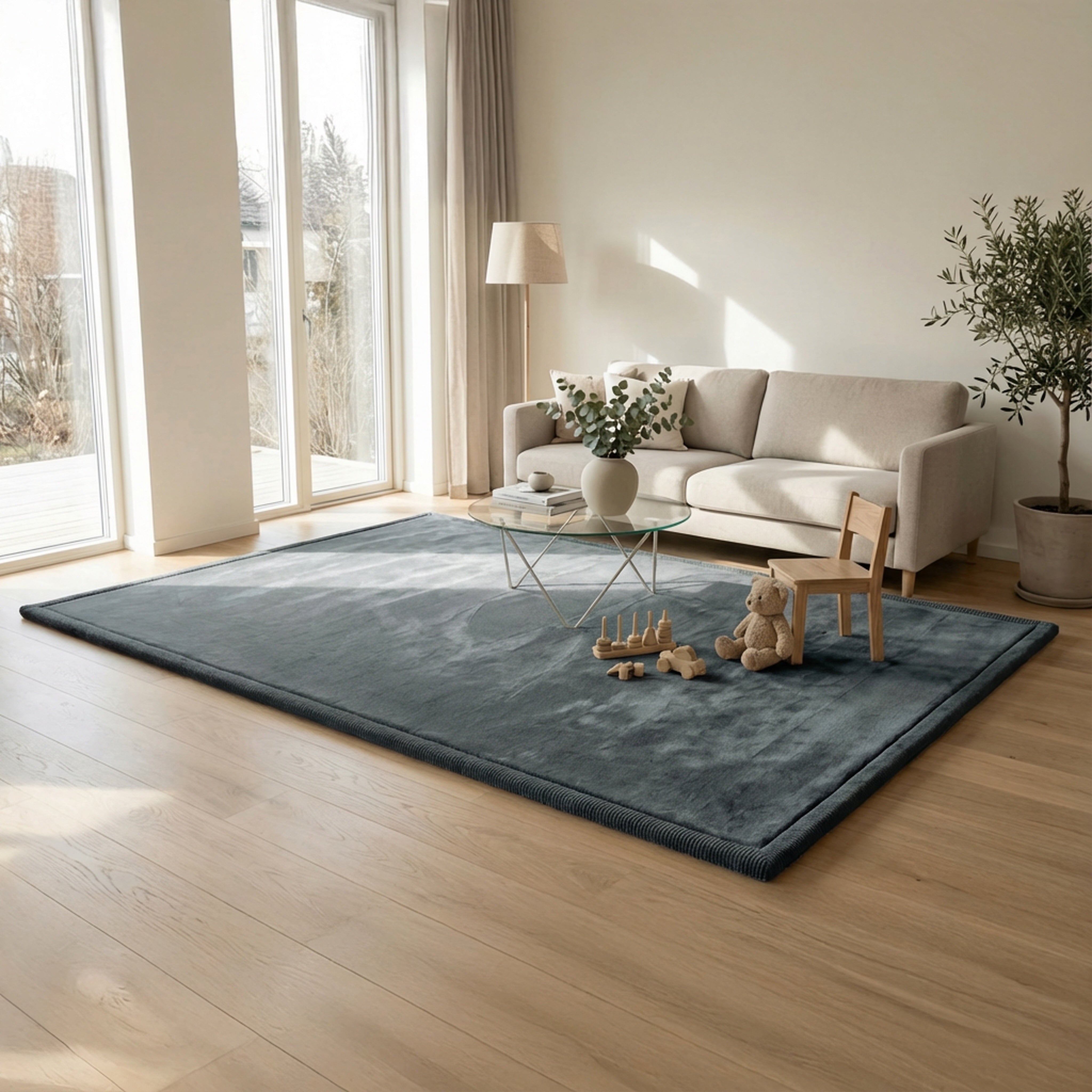 Anthrazit - L - 160x230cm - Bild 1
