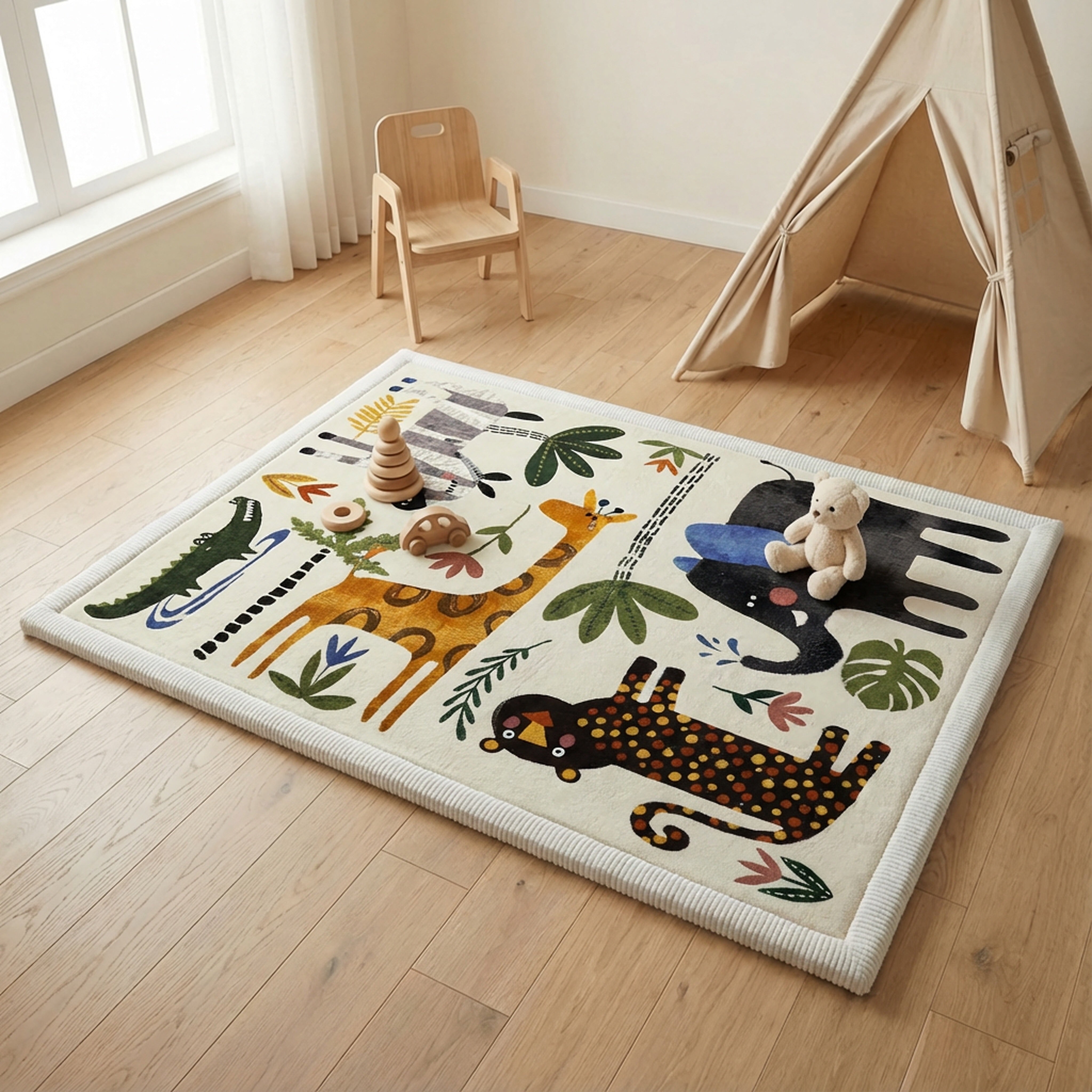 Tiere - S - 80x150cm - Bild 1