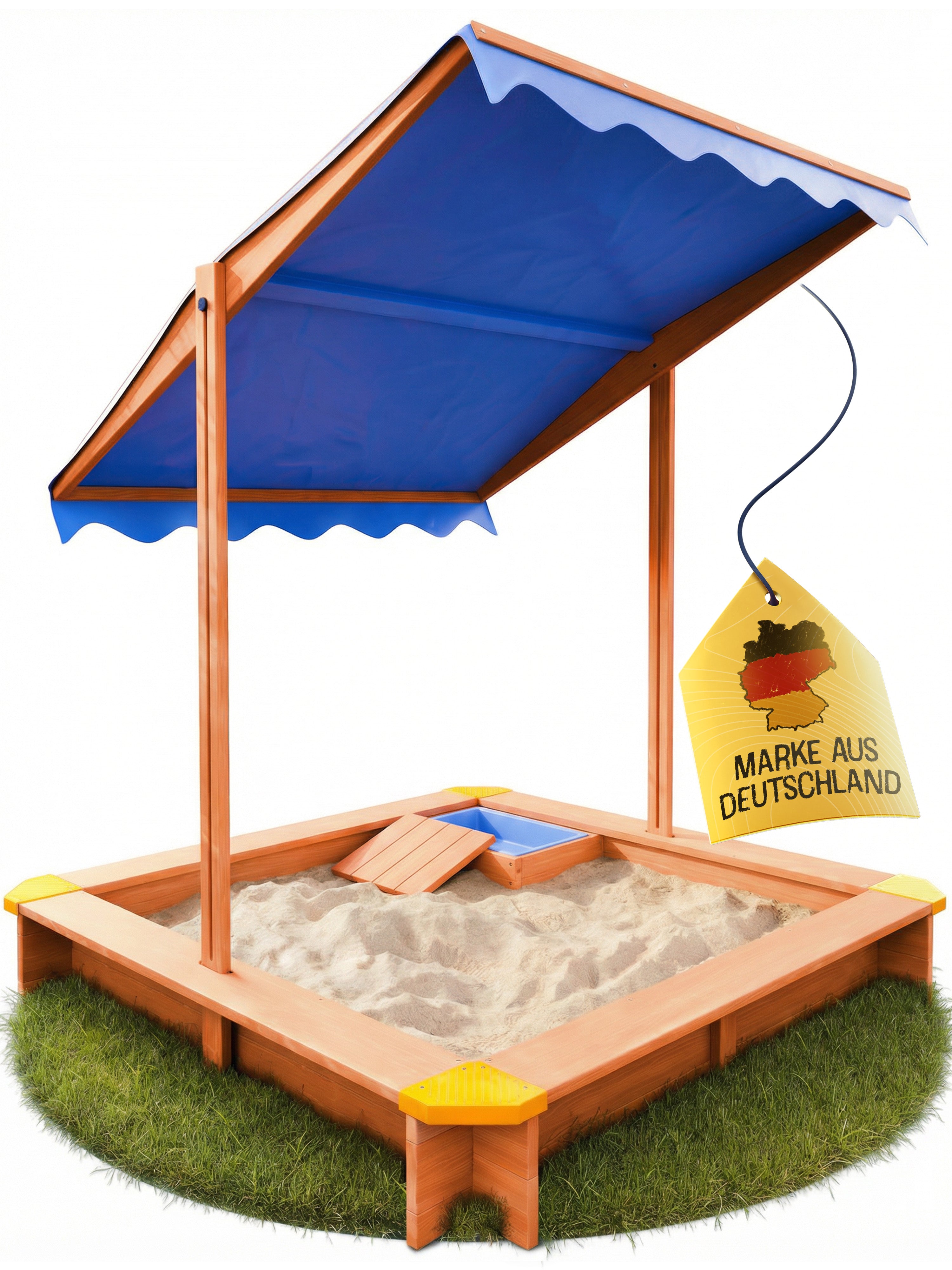 Sandkasten Premium L - 140x140cm