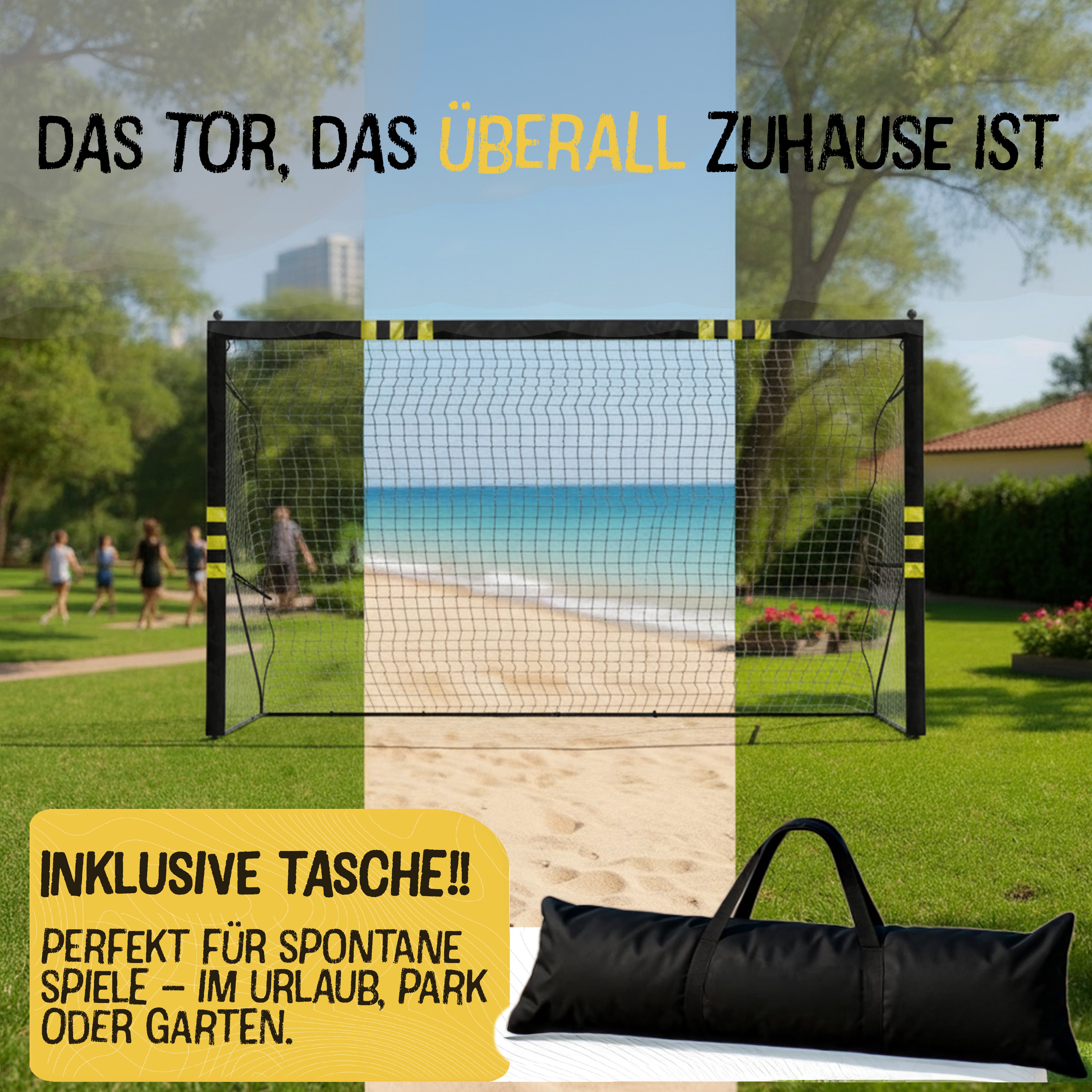 Fußballtor Goal Go L - 150x240cm