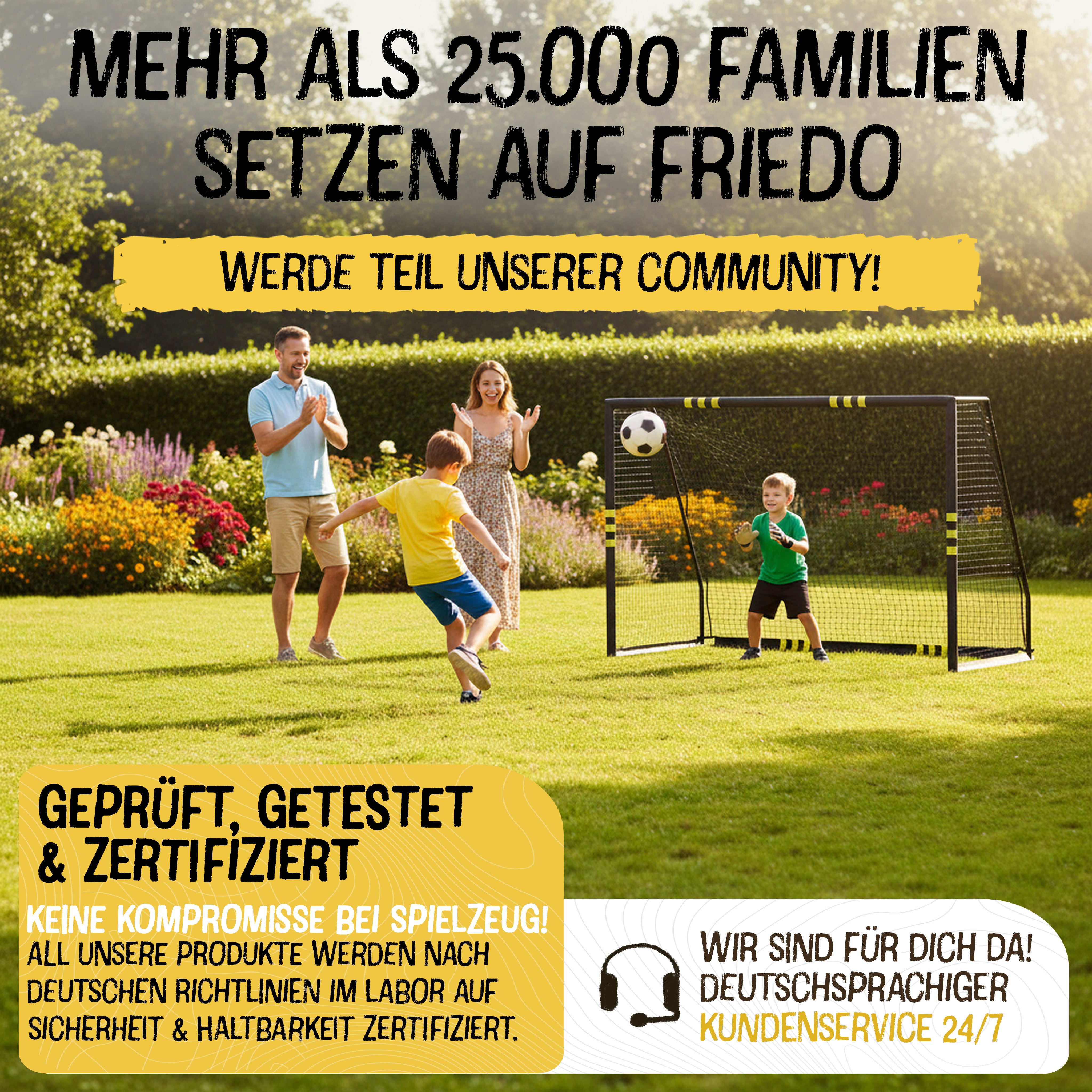 Fußballtor Goal Go Duo L - 150x240cm