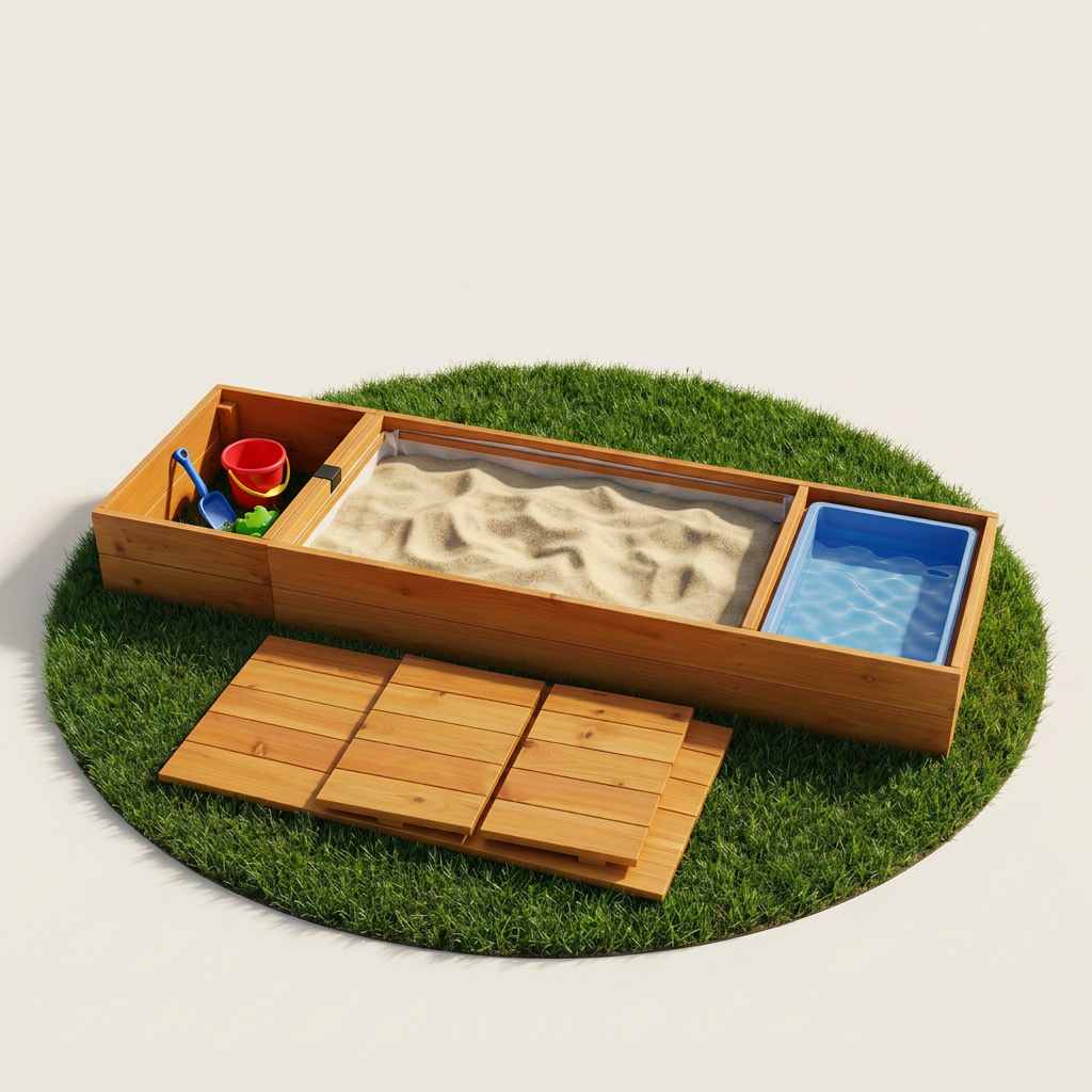 Sandkasten Balkon L – 150×40 cm – Ansicht 1