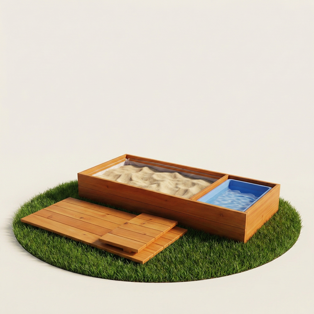 Sandkasten Balkon M - 120x40cm