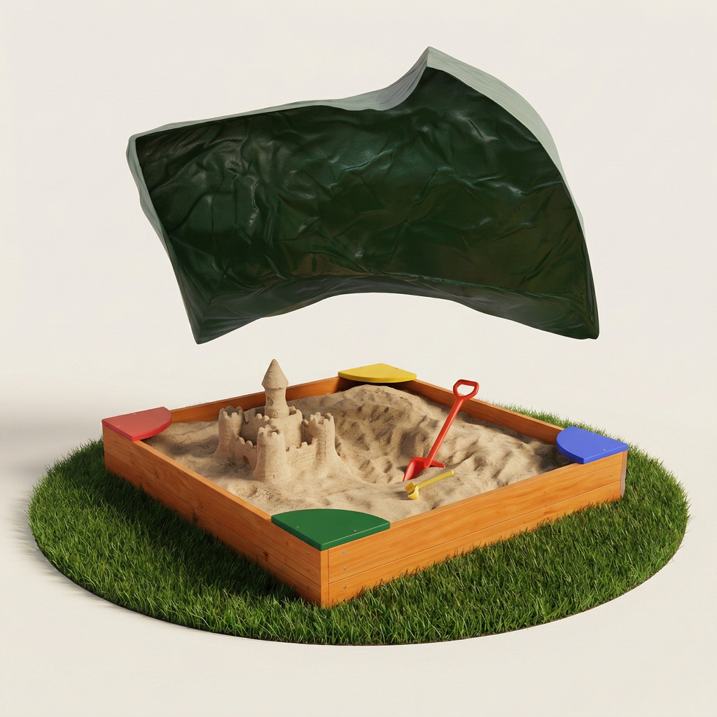 Sandkasten Basic M - 120x120cm
