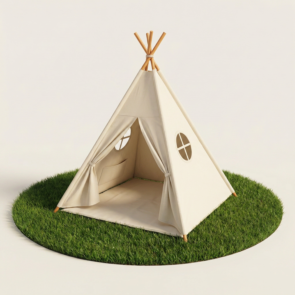 Tipi Zelt - 120x120x160cm