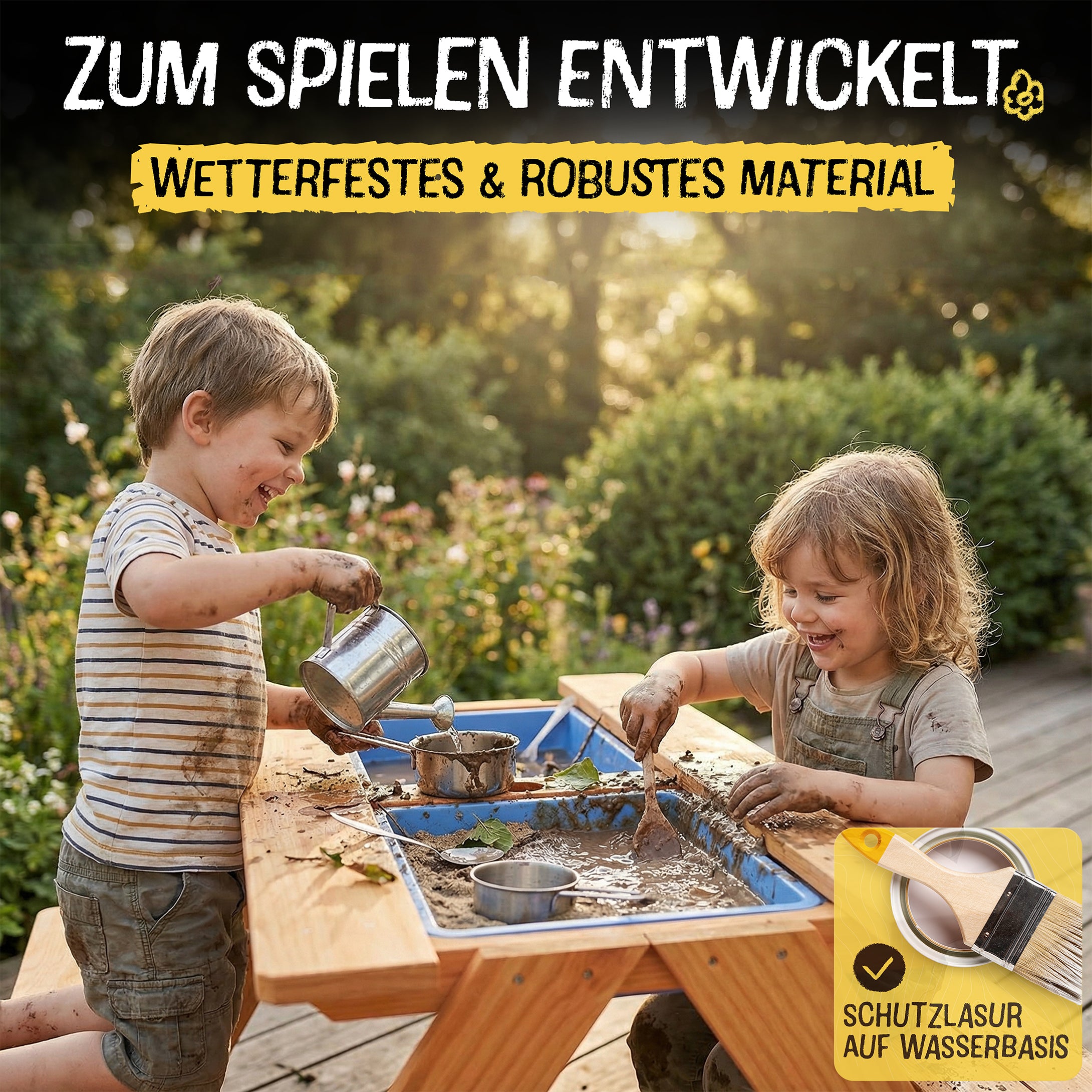 Matsch- & Basteltisch