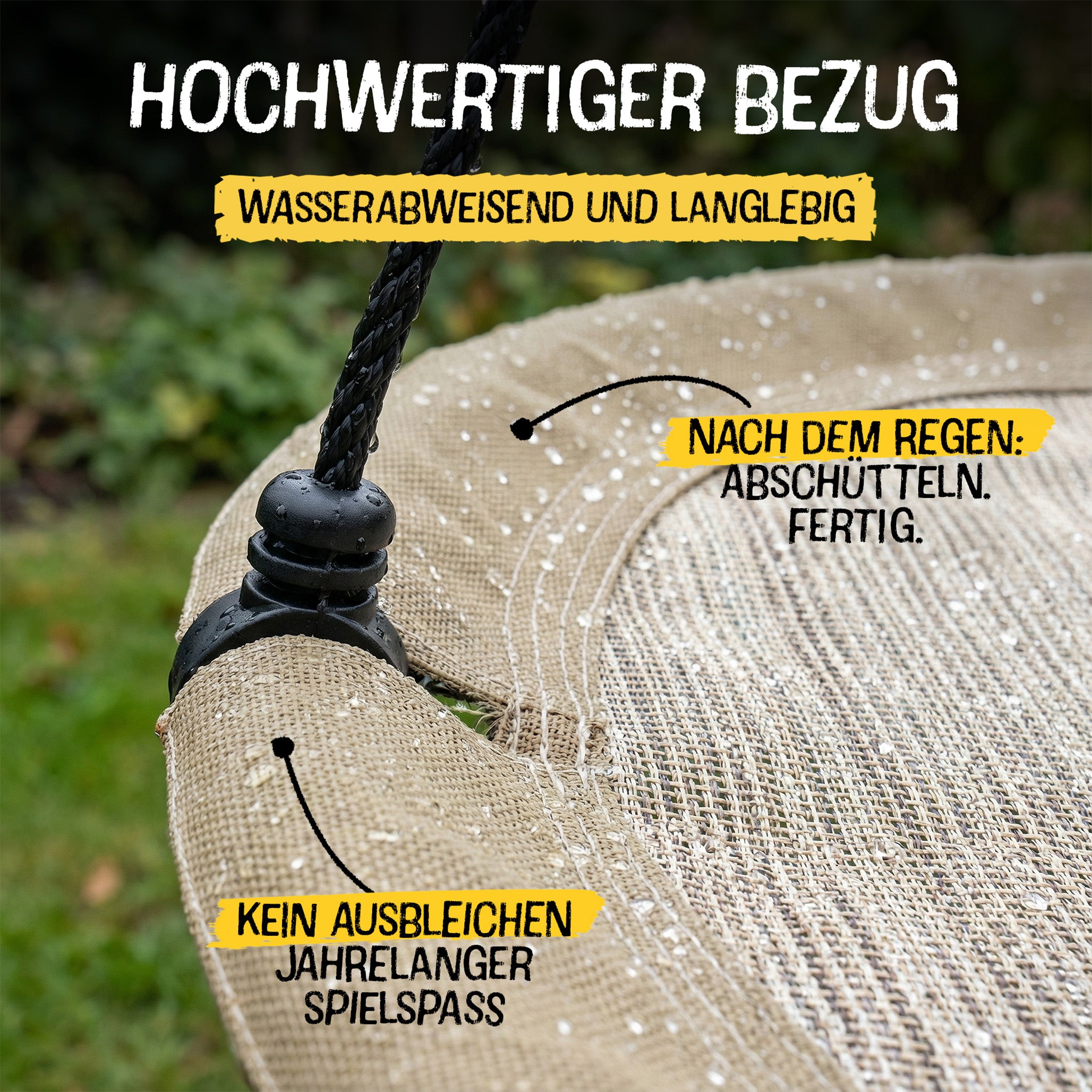 Nestschaukel Taupe M - 90cm